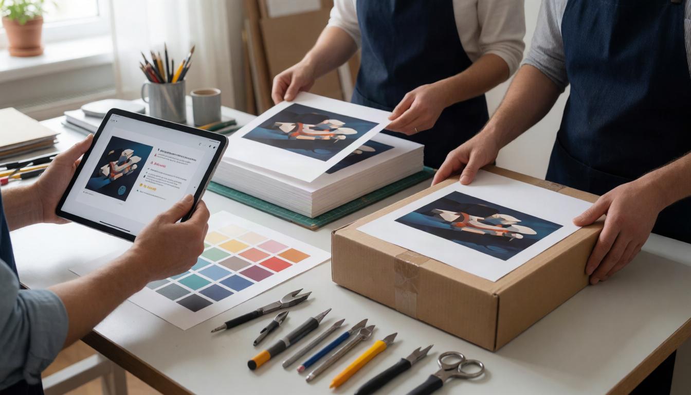Portfolio printing for presentations